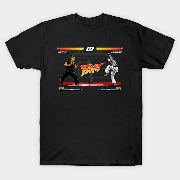 Karate Fighter T-Shirt by CoDDesigns